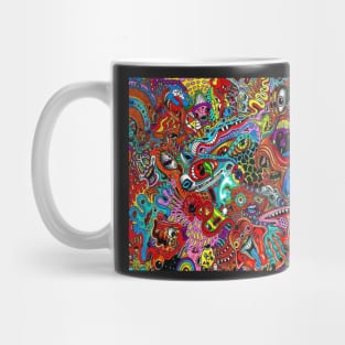 Trippy Cartoon Mug